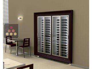 Combiné de 2 caves à vin CALICE multi-usages modulaires, encastrable