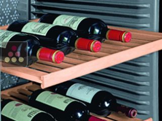 Clayette de stockage en bois pour gamme Vinothek