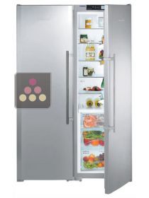 Combiné réfrigérateur, congélateur, fabrique à glaçons et zone Biofresh LIEBHERR