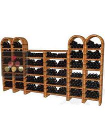 Casiers en pierre massive pour 590 bouteilles CAVO