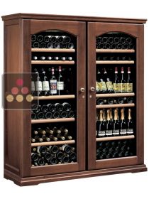 Combiné de 2 caves à vin mono-température de conservation et de service CALICE