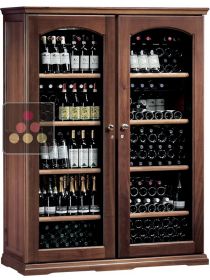 Combiné de 2 caves à vin mono-température de conservation et de service CALICE