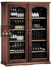 Combiné de 2 caves à vin multi-températures de service et de conservation CALICE