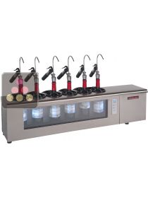 Service et préservation bouteilles ouvertes pour 6 bouteilles La SOMMELIERE