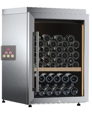 Cave à vin mono-température service ou conservation - Pose libre - Habillage inox
CALICE