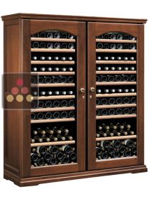 Combiné de 2 caves à vin multi-températures de service et de conservation CALICE