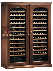 Combiné de 2 caves à vin multi-températures de service et de conservation CALICE