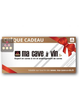 Chèque cadeau de 2500 euros Ma Cave à Vin