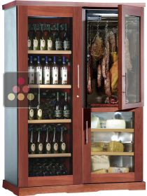 Combiné Gourmand : cave à vin, cave à charcuterie et cave à fromages CALICE