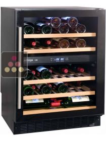 Cave à vin multi-usages 2 températures de conservation et/ou de service encastrable AVINTAGE