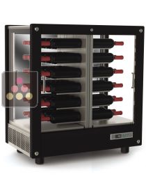 Vitrine 3 faces réfrigérée de conservation ou de service des vins CALICE