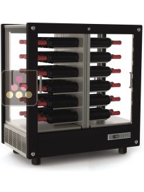 Vitrine 4 faces réfrigérée de conservation ou de service des vins CALICE