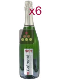 6 bouteilles Crémant de Bourgogne - Mieux vaut un bon Crémant qu'un mauvais Champagne Sélection Vin
