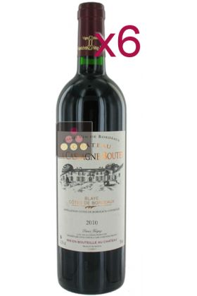 6 bouteilles de Château La Cassagne-Boutet - 2011 - Côte de Bordeaux - Blaye