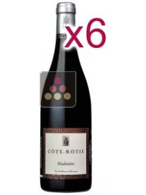 6 bouteilles de Côte Rotie 2012 - Madinière - Domaine Yves CUILLERON Sélection Vin