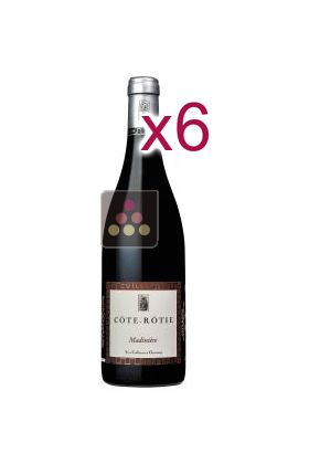 6 bouteilles de Côte Rotie 2012 - Madinière - Domaine Yves CUILLERON