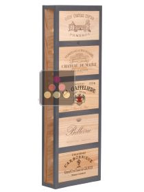 Meuble de rangement en bois 8 bouteilles CAVIDÉCO PIERRE GOUJON