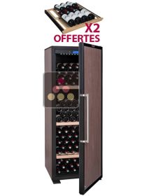 Cave à vin Mono-Température de vieillissement + 2 Clayettes coulissantes offertes La SOMMELIERE