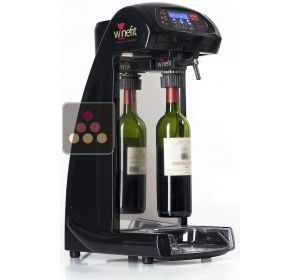 Distributeur de vin au verre + 2 têtes de distribution + 2 cartouches d'argon WINEFIT