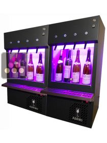 2 Distributeurs de vin au verre pour 8 bouteilles avec système de conservation sous Azote ADVINEO