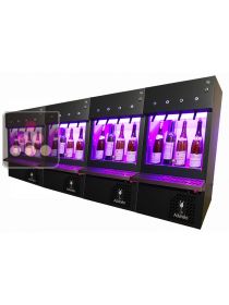 4 Distributeurs de vin au verre pour 16 bouteilles avec système de conservation sous Azote ADVINEO