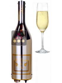 Système de conservation de bouteilles de Champagne ouvertes CLASSIC LE VERRE DE VIN