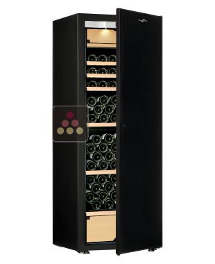 Cave à vin Multi-Usages de vieillissement et de service des vins chambrés et des vins frais - 3 températures - Présentation stockage/coulissant TRANSTHERM