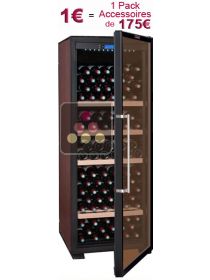Cave à vin Mono-Température de conservation + Offre 1 euro = 1 pack accessoires de 175 euros La SOMMELIERE