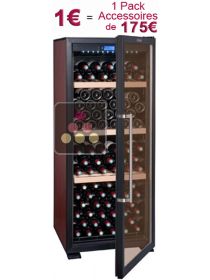 Cave à vin Mono-Température de conservation + Offre 1 euro = 1 pack accessoires de 175 euros La SOMMELIERE