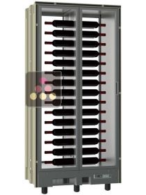 Module cave à vin 120 bouteilles double accès avant/arrière CALICE DESIGN