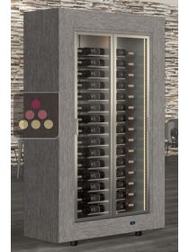 Cave à vin traversante multi-usages de service ou de conservation, en ilot CALICE DESIGN
