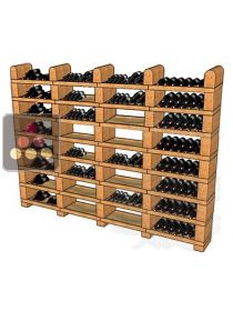 Casiers en pierre de Tuffeau pour 384 bouteilles SANDYLINE