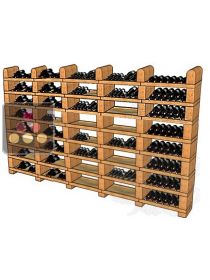 Casiers en pierre de Tuffeau pour 480 bouteilles SANDYLINE