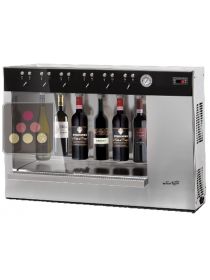 Distributeur de vin au verre mono-température 6 bouteilles avec système de conservation WINE TASTE