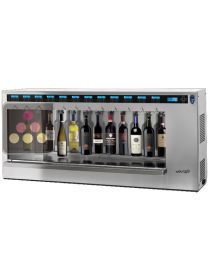 Distributeur de vin au verre mono-temp - 12 blles version Self Service + système de conservation WINE TASTE