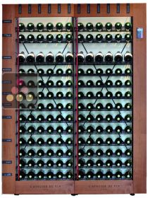 Bibliothèque Intelligente pour 156 bouteilles de vin ARCHITECTURE INTERIEURE DU VIN
