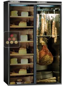 Combiné d'une cave à charcuterie et d'une cave à fromage jusqu'à 180 kg CALICE