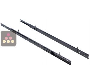 Lot de 2 rails pour 1 Clayette coulissante CLIMADIFF