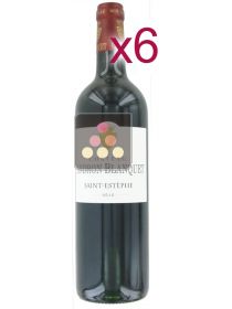 6 Bouteilles de Saint-Estèphe Cru Bourgeois - 2015 - Château Andron Blanquet Sélection Vin