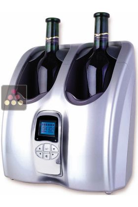 Rafraîchisseur 2 températures pour 2 bouteilles
