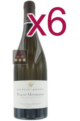 6 Bouteilles de Puligny-Montrachet 2011 - Domaine Bachelet-Monnot