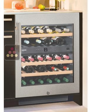 Cave à vin de conservation et de service des vins encastrable LIEBHERR