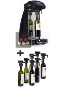 Distributeur de vin au verre Bouteilles/Magnums + 8 Bouchons de distribution dont 4 offerts WINEFIT