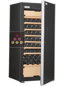 Cave à vin Multi-Usages de vieillissement, de service des vins frais et de chambrage des vins rouges - 3 températures - Clayettes coulissantes ARTEVINO
