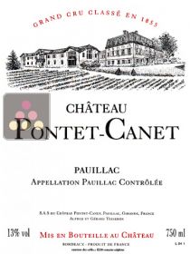 Vins Rouge Pontet Canet - Pauillac 5ème Cru Classé - 2007 0,75 L Sélection Vin