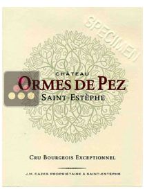 Vins Rouge Ormes de Pez - Saint Estèphe - 2012 - 0,375 L Sélection Vin