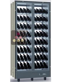 Module cave à vin 112 bouteilles double accès avant/arrière CALICE DESIGN