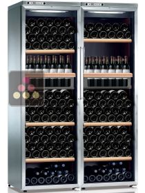 Combiné de 2 caves à vin mono-température de conservation ou de service CALICE
