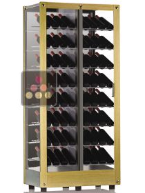 Vitrine 3 faces réfrigérée de conservation ou de service des vins CALICE