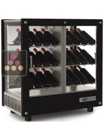 Vitrine 3 faces réfrigérée de conservation ou de service des vins CALICE